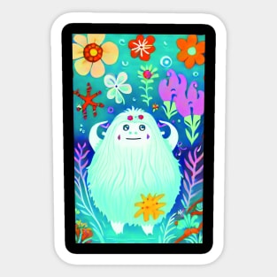 Yeti baby Sticker